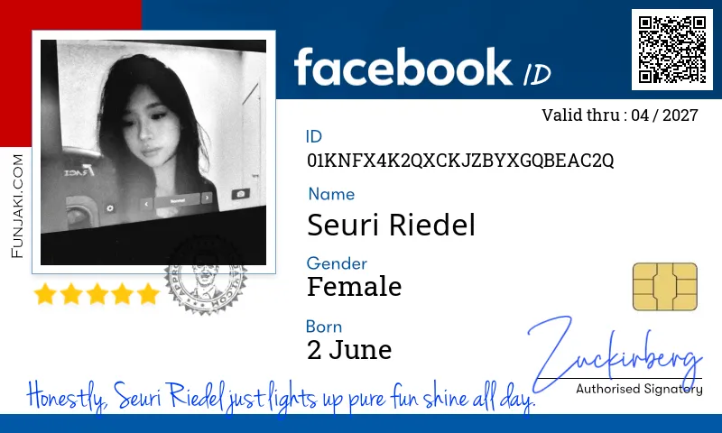 Facebook ID Card