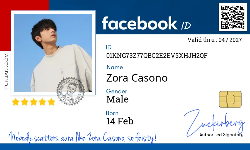 Facebook ID Card