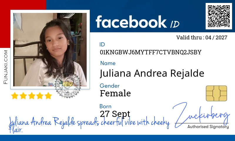 Facebook ID Card