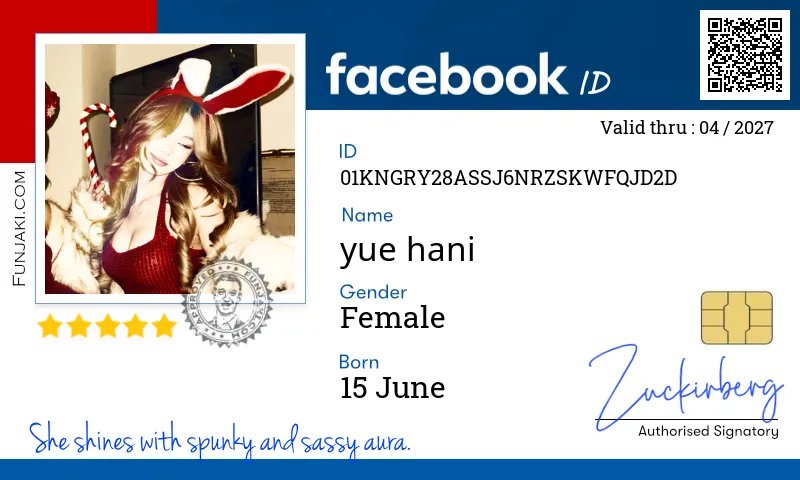 Facebook ID Card