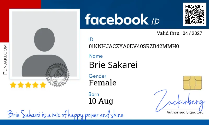 Facebook ID Card