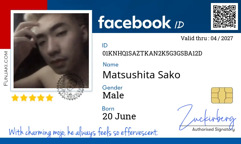 Facebook ID Card