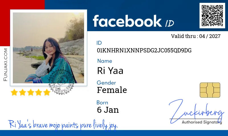 Facebook ID Card