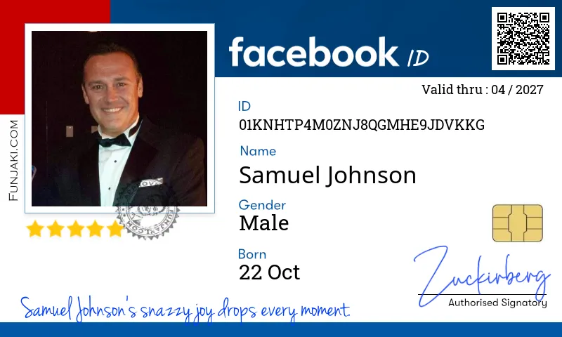 Facebook ID Card