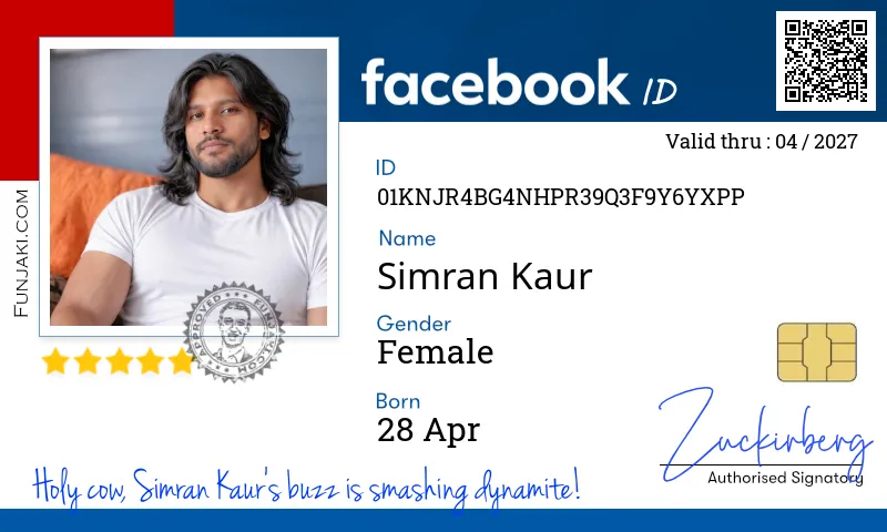 Facebook ID Card