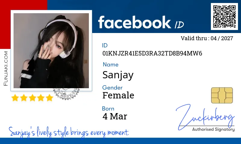 Facebook ID Card