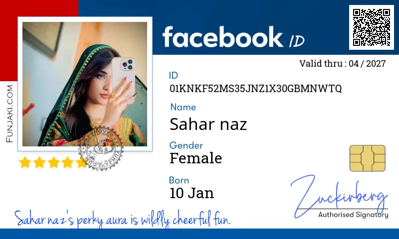 Facebook ID Card