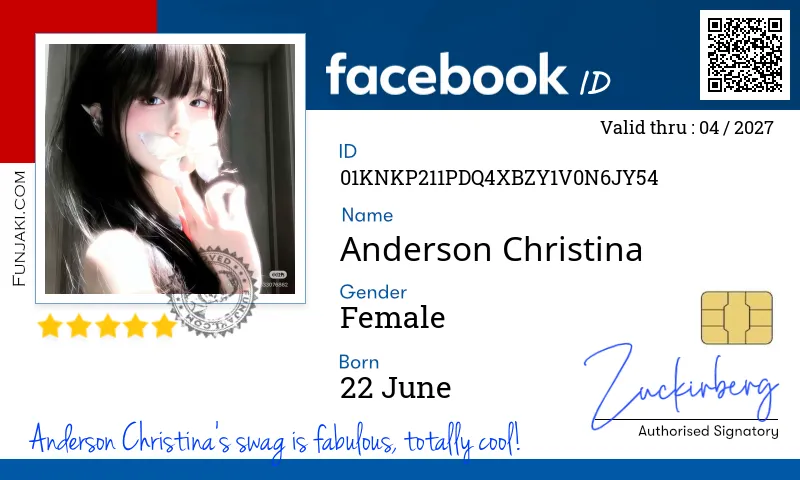 Facebook ID Card