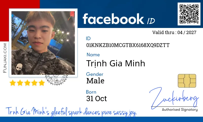 Facebook ID Card
