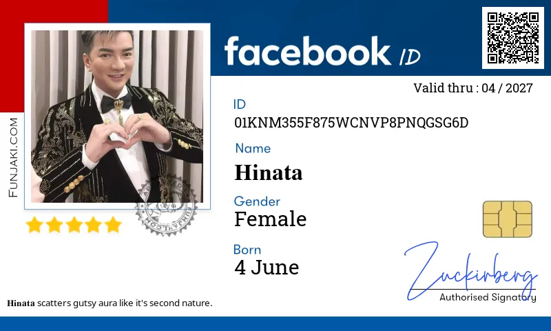 Facebook ID Card