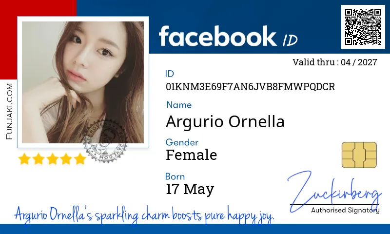 Facebook ID Card