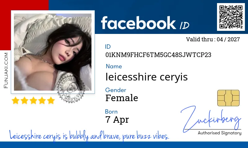 Facebook ID Card