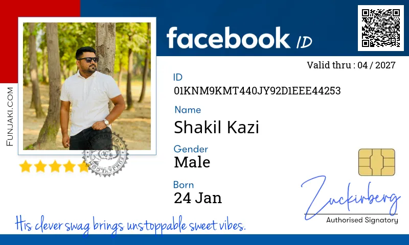 Facebook ID Card