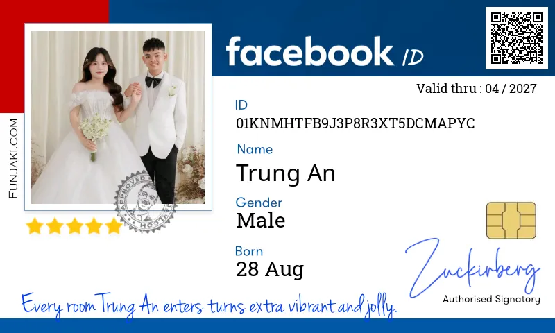 Facebook ID Card