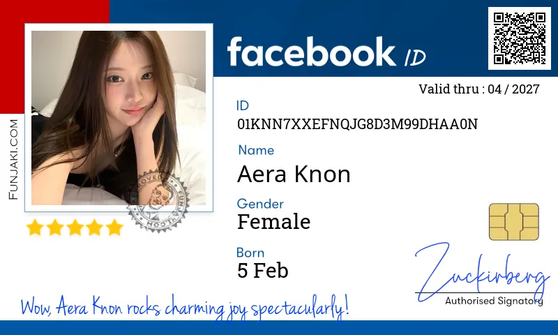 Facebook ID Card