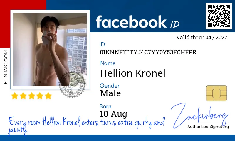 Facebook ID Card