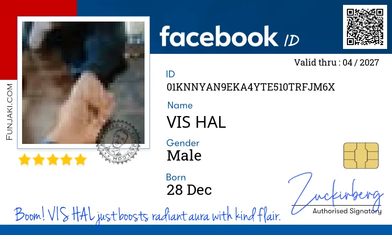 Facebook ID Card