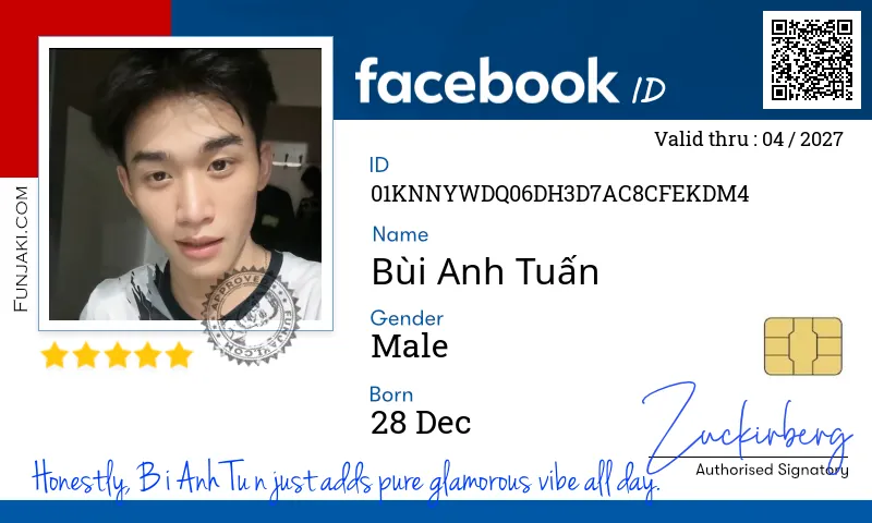 Facebook ID Card
