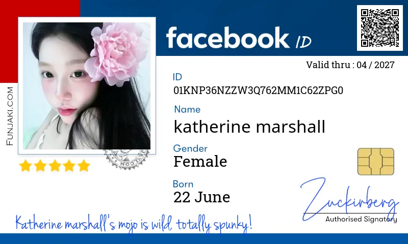 Facebook ID Card