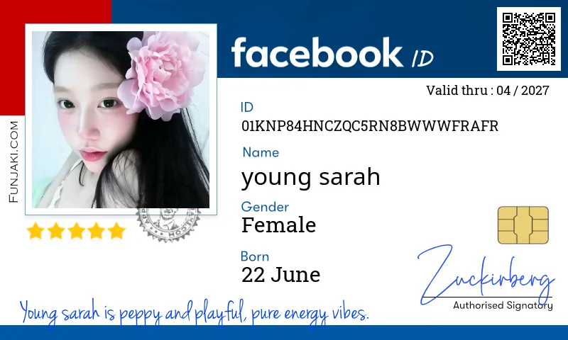 Facebook ID Card