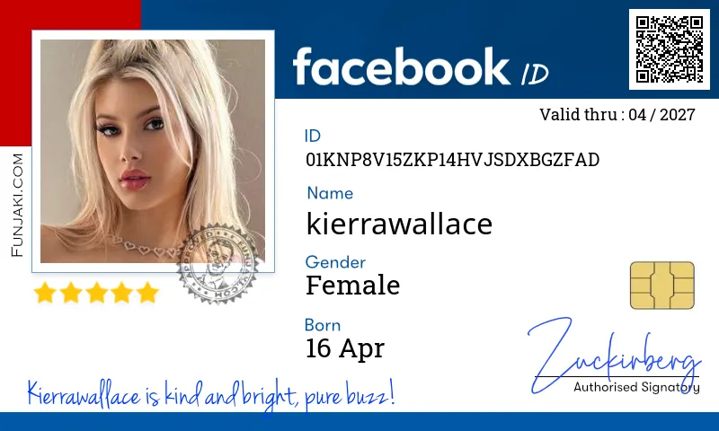 Facebook ID Card