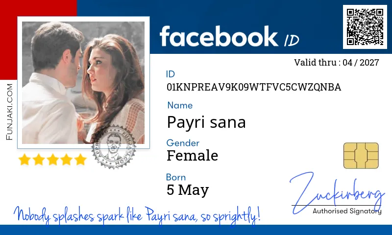 Facebook ID Card