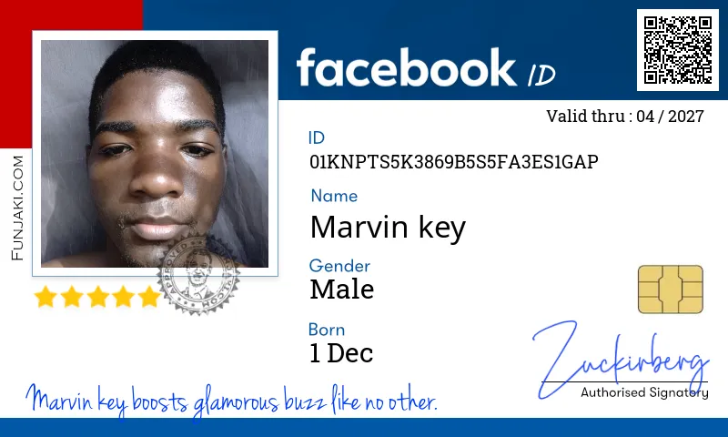 Facebook ID Card