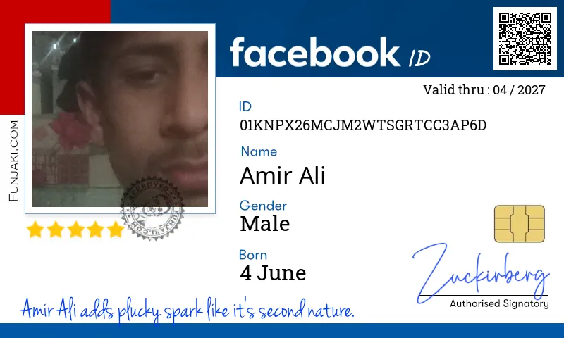 Facebook ID Card