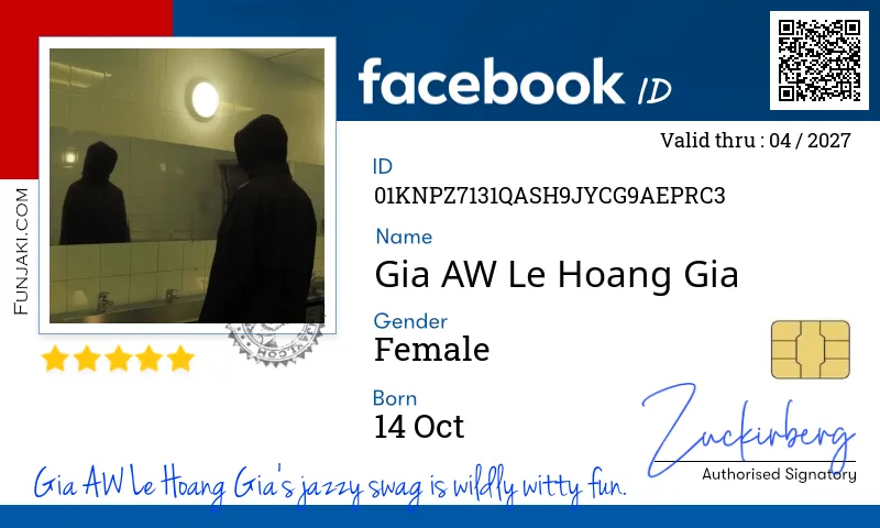 Facebook ID Card