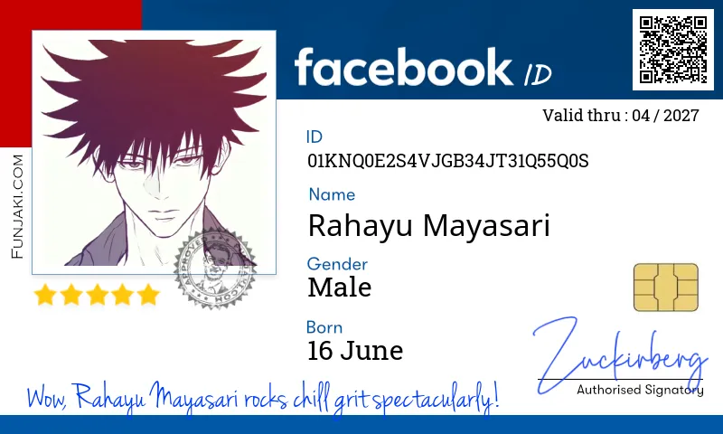 Facebook ID Card