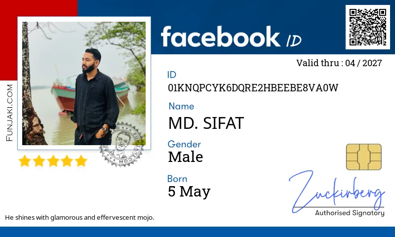 Facebook ID Card