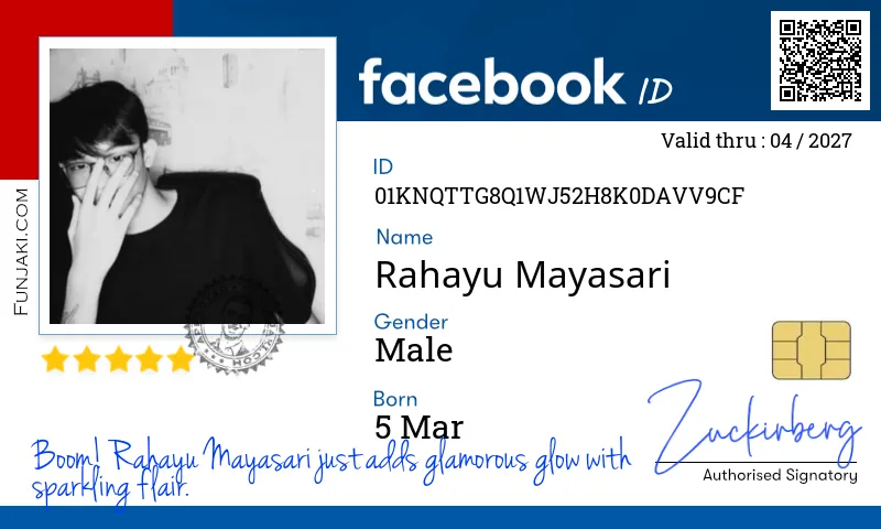 Facebook ID Card