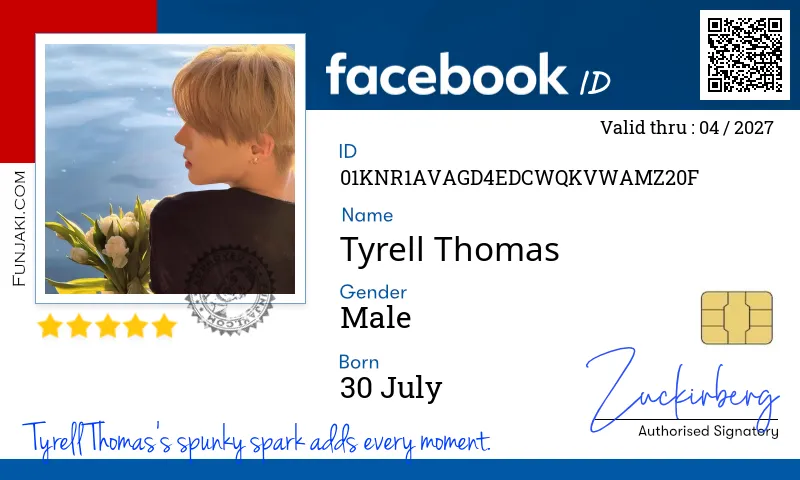 Facebook ID Card