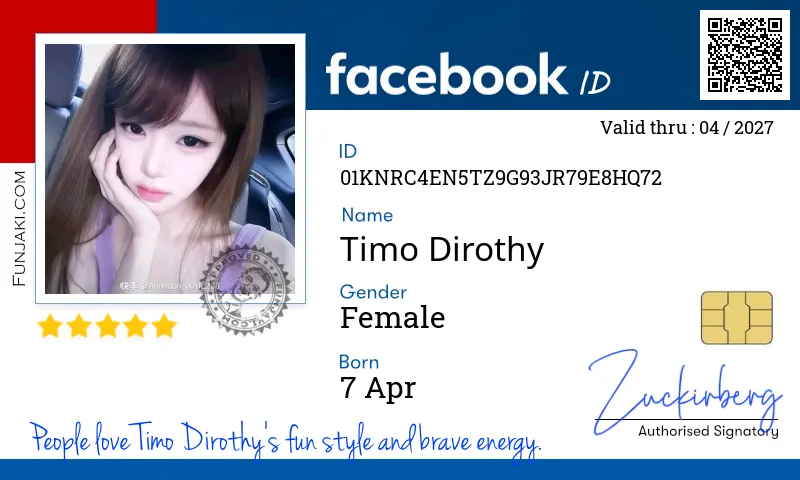 Facebook ID Card