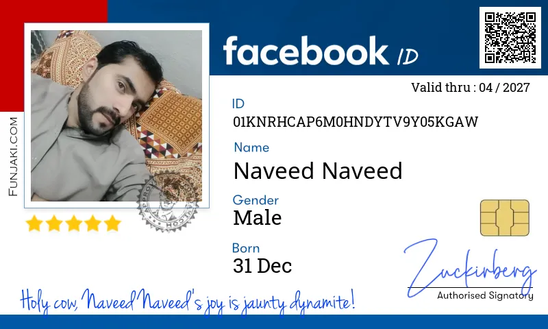 Facebook ID Card