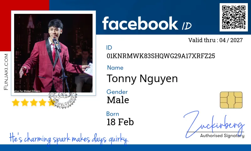 Facebook ID Card