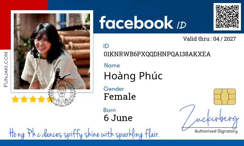Facebook ID Card