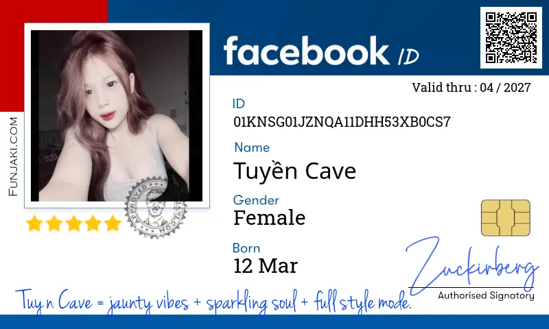 Facebook ID Card