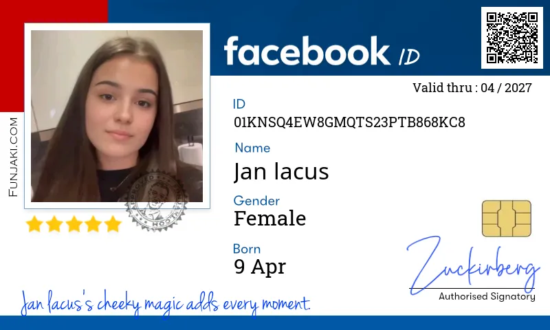 Facebook ID Card