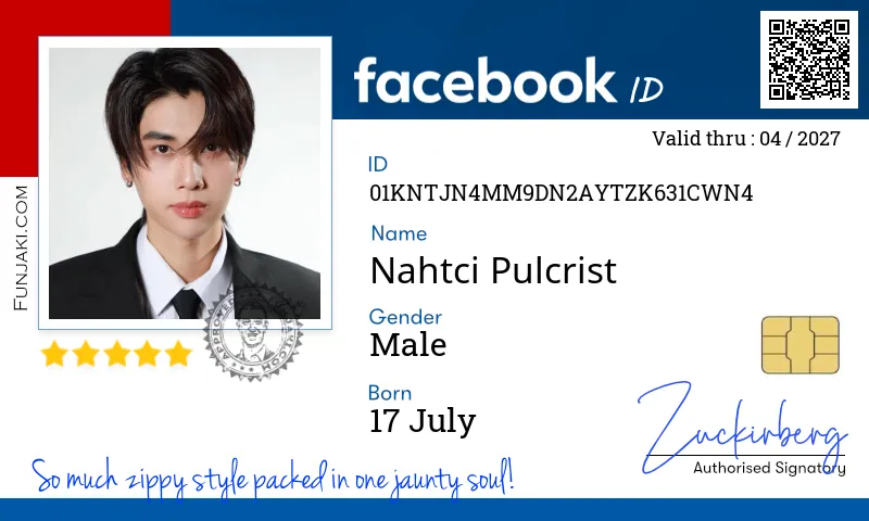 Facebook ID Card