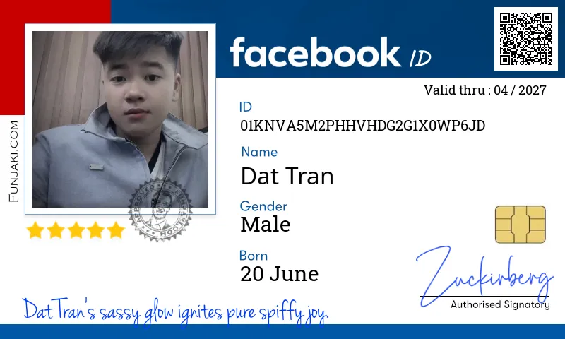 Facebook ID Card