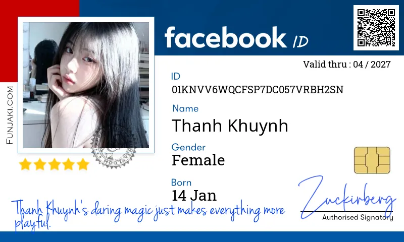 Facebook ID Card