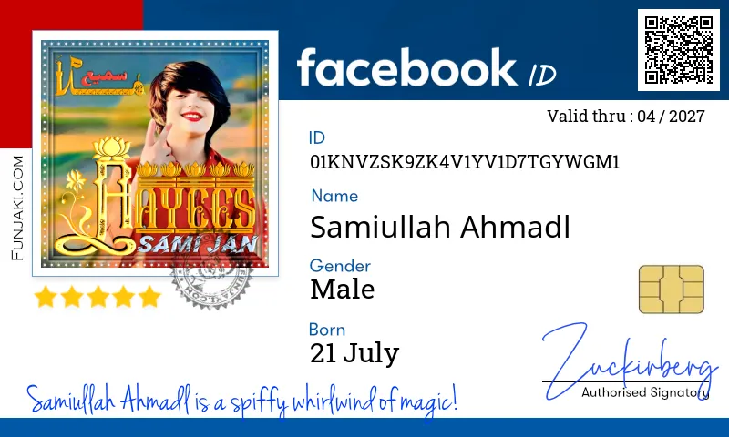 Facebook ID Card