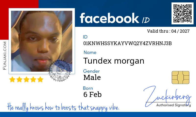 Facebook ID Card