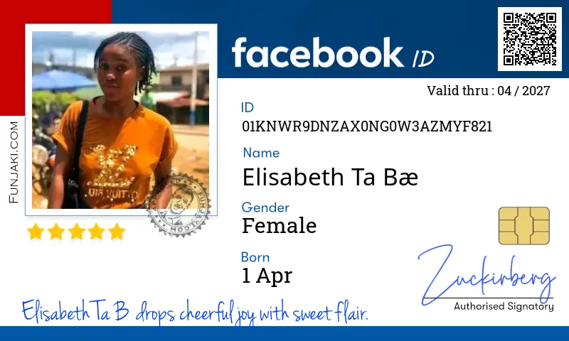 Facebook ID Card