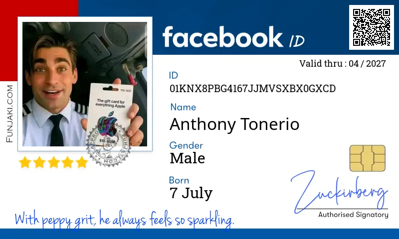 Facebook ID Card