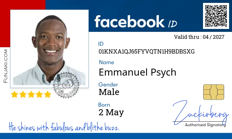 Facebook ID Card