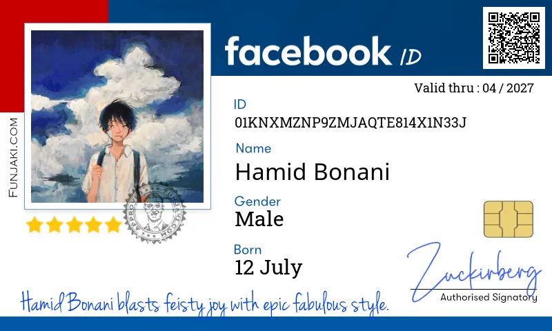 Facebook ID Card