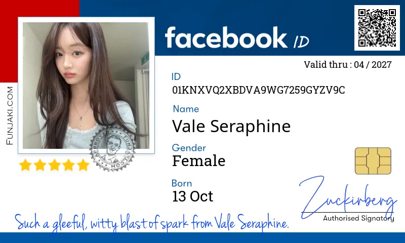 Facebook ID Card