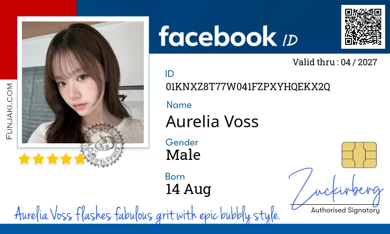Facebook ID Card